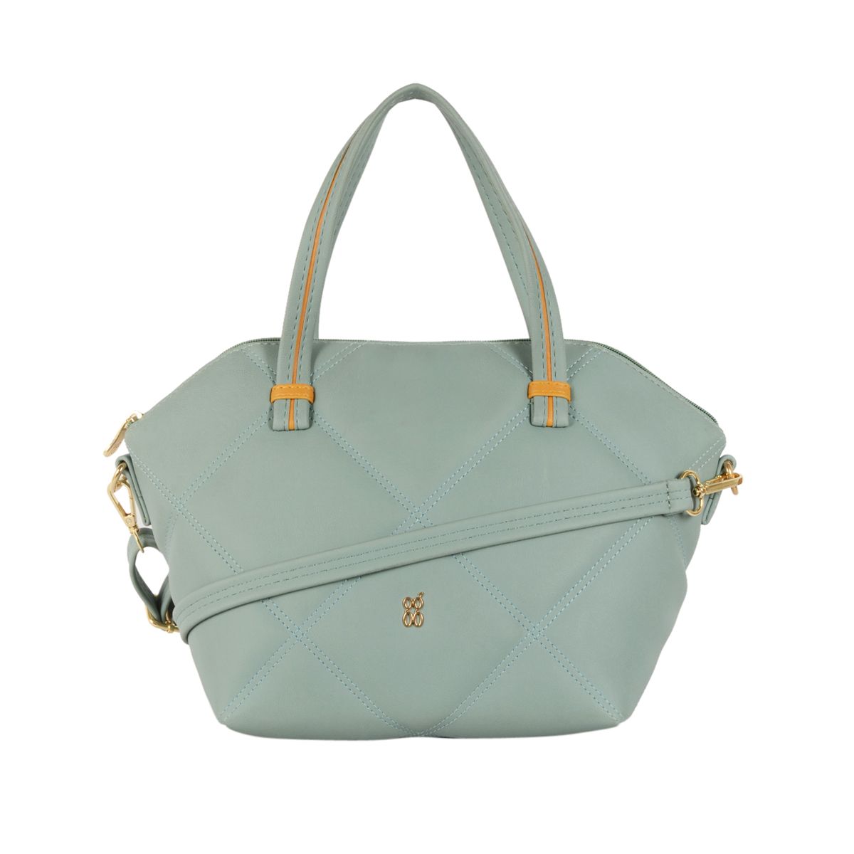     			Baggit Blue Faux Leather Shoulder Bag