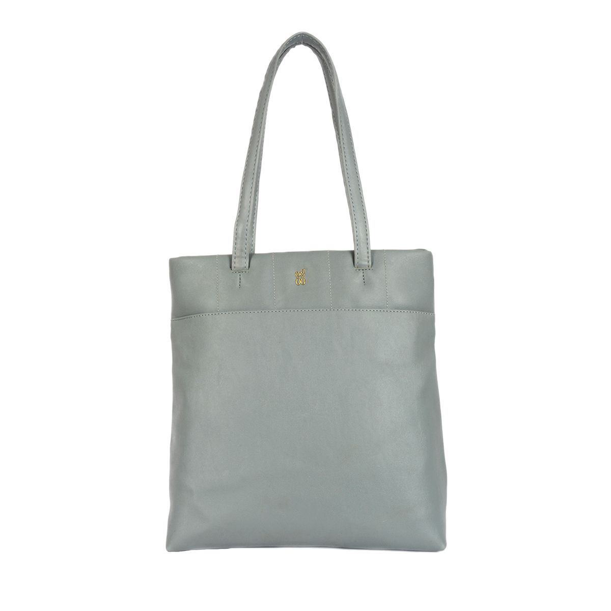     			Baggit Blue Faux Leather Tote Bag