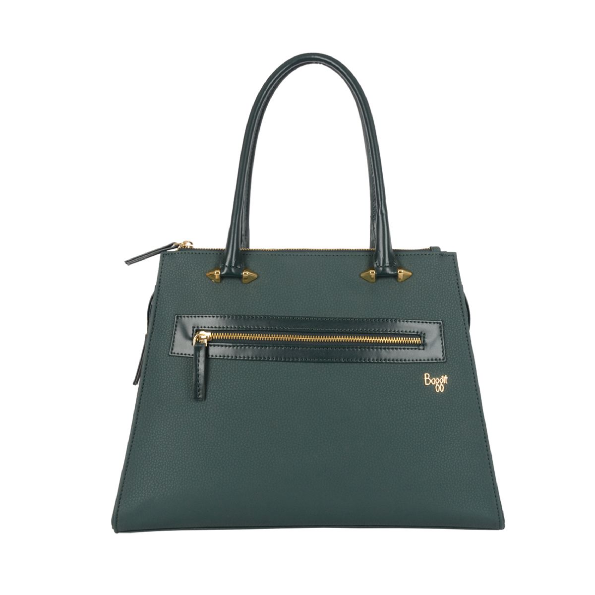     			Baggit Tote Bag Faux Leather Set of 1 ( Green )