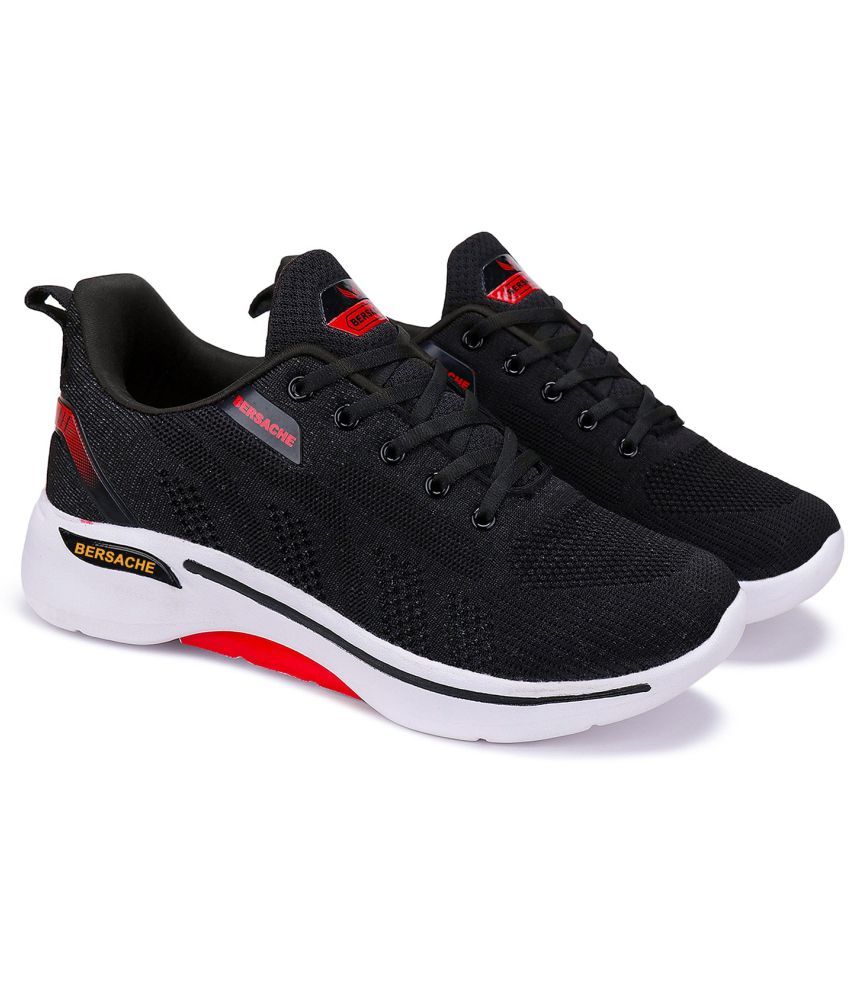     			Bersache Casual Shoes Black Men's Outdoor