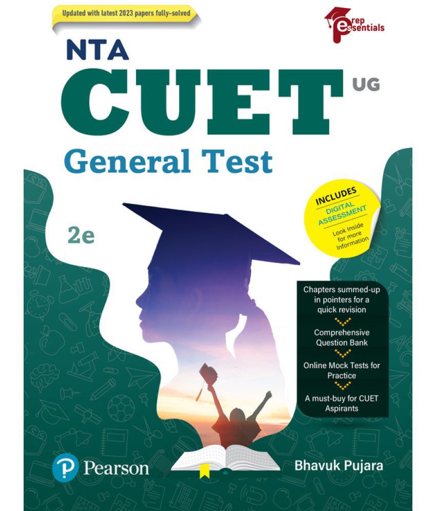     			Prep Essentials NTA CUET (UG) General Test, 2nd Edition - Pearson