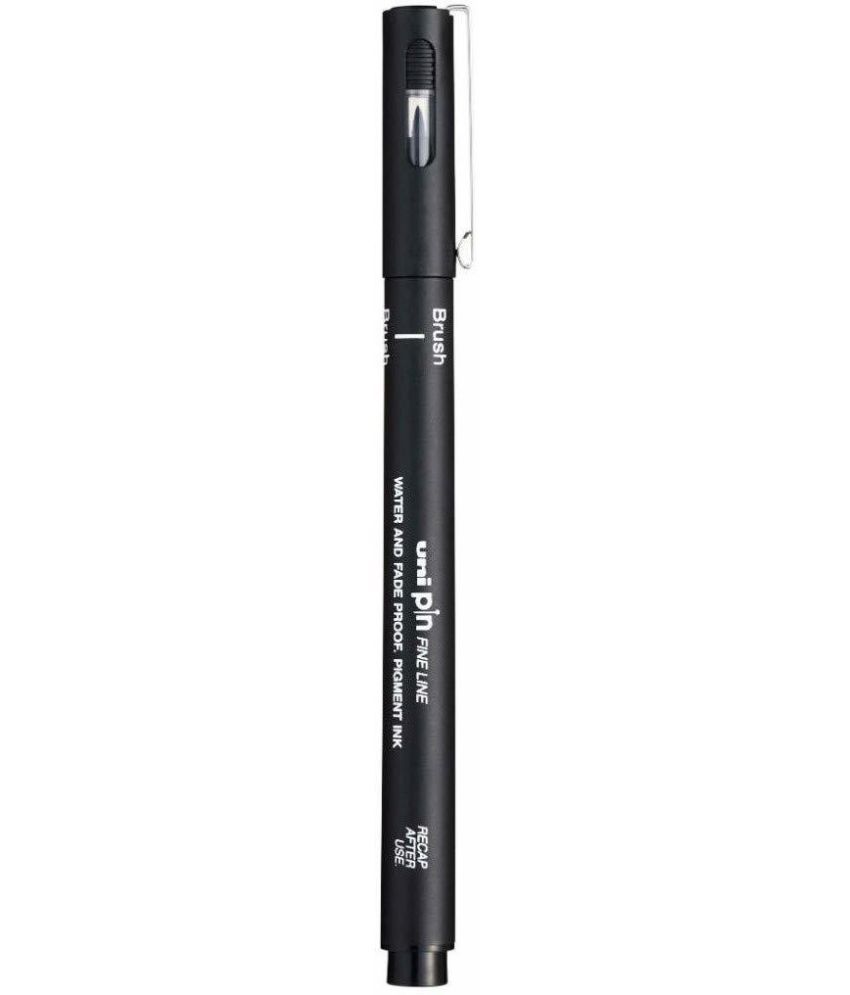     			uni-ball PIN-200 Fine Line Brush Pen, Black Ink, Pack of 4