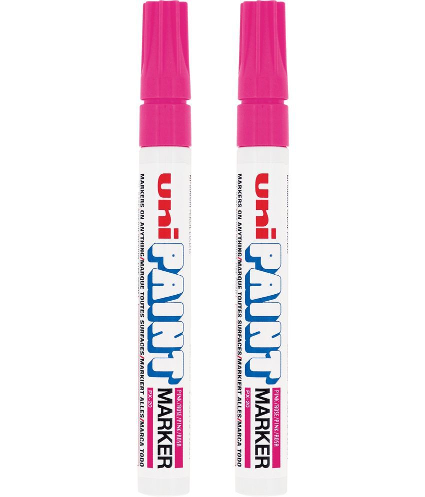     			uni-ball PX20 Paint Markers (Pink Ink, Pack of 2)