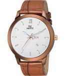 Hemt Brown Leather Analog Men's Watch