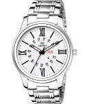 Hemt Silver Stainless Steel Analog Men's Watch