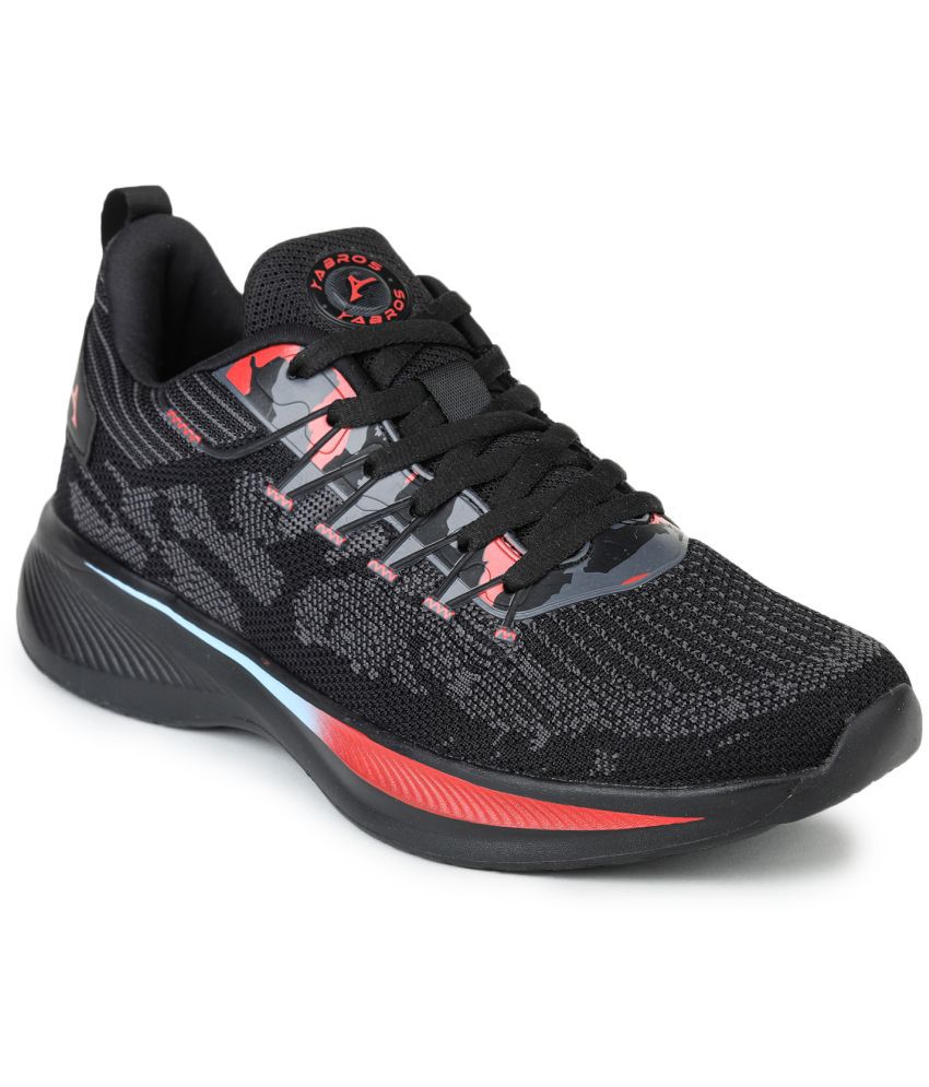     			Abros CAVE-O Black Men's Sports Running Shoes