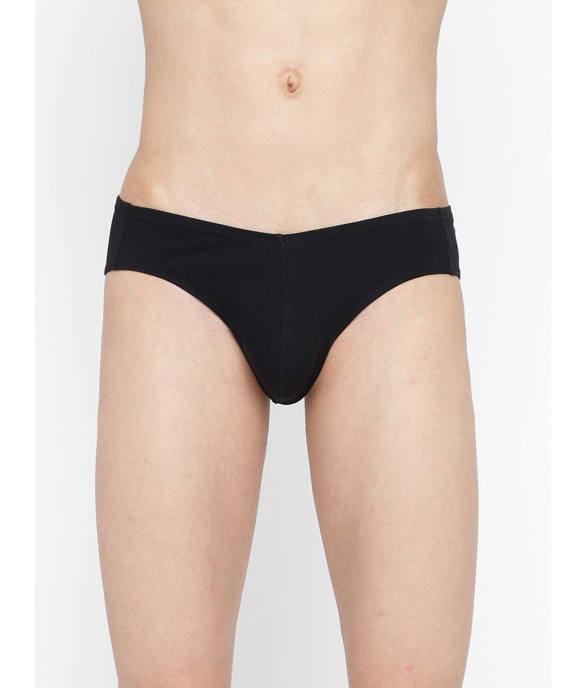     			La Intimo Cotton Men's Briefs ( Black )