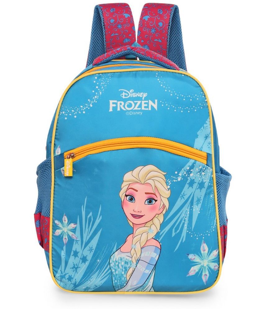     			Priority Turquoise Polyester Backpack For Kids