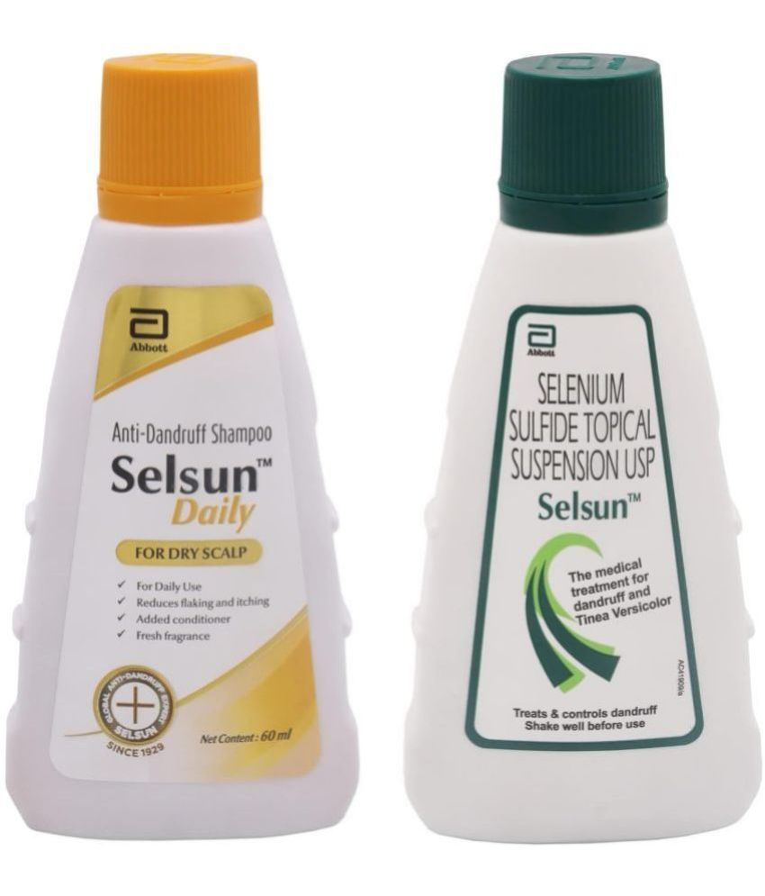     			Selsun Anti Dandruff Shampoo 120g ( Pack of 2 )