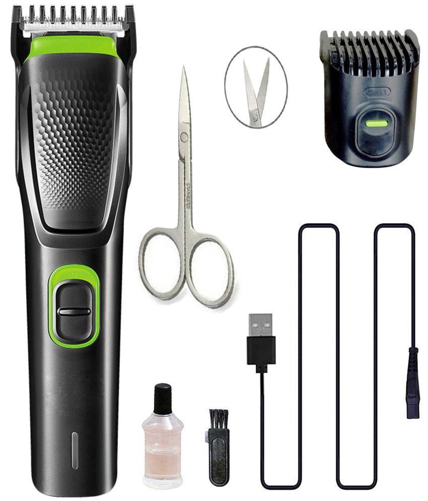     			geemy Rechargeable Multicolor Cordless Beard Trimmer With 45 minutes Runtime