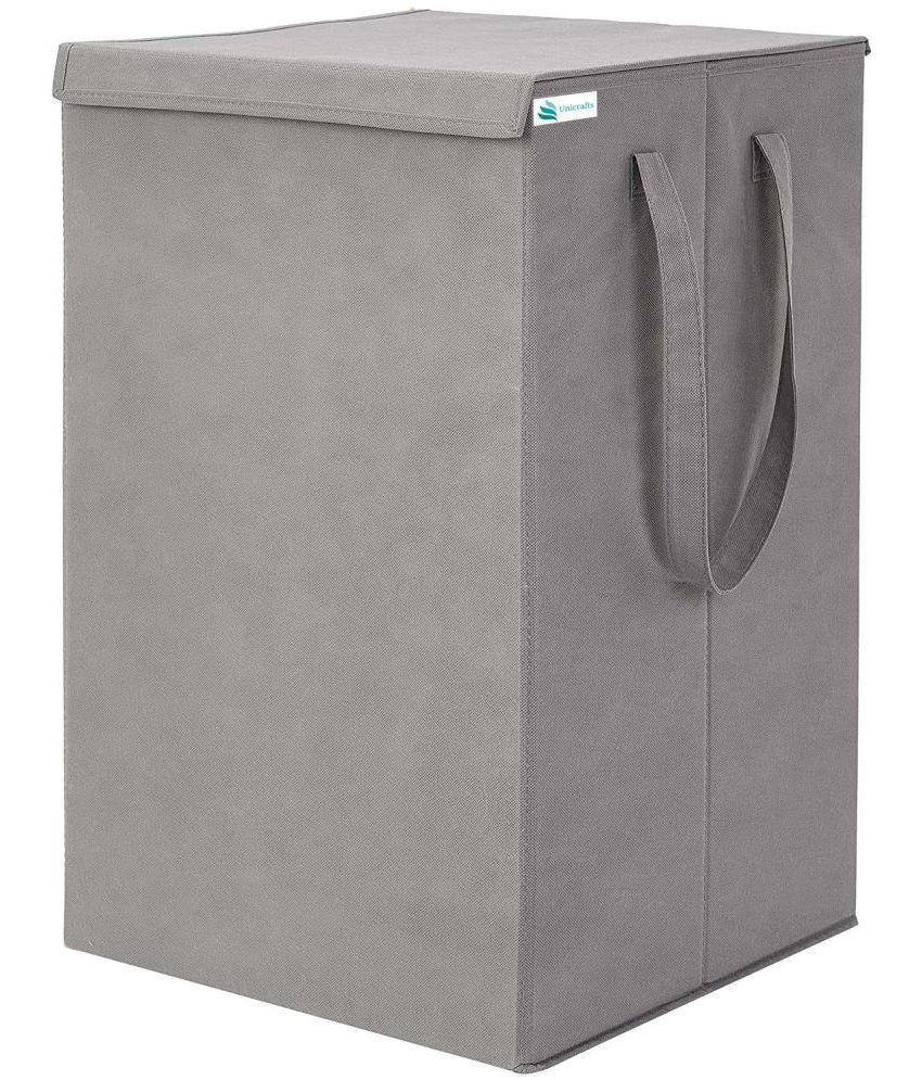     			unicrafts Grey Laundry Bags ( Pack of 1 )