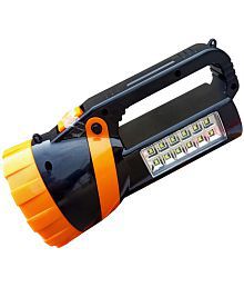 Rechargeable flashlight Torch Dual Light mode With 7-8 hours Battery Backup.