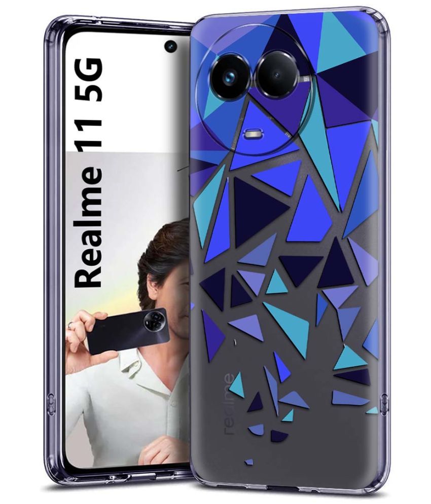     			Fashionury Multicolor Printed Back Cover Silicon Compatible For Realme 11 5G ( Pack of 1 )