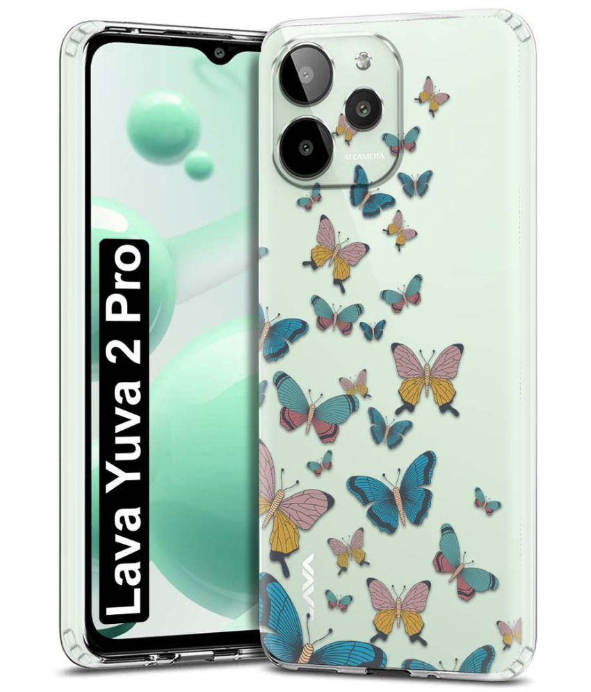     			Fashionury Multicolor Printed Back Cover Silicon Compatible For Lava YUVA 2 Pro ( Pack of 1 )