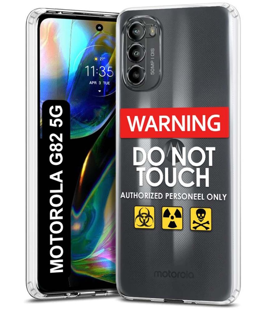     			Fashionury Multicolor Printed Back Cover Silicon Compatible For Motorola Moto G82 5G ( Pack of 1 )