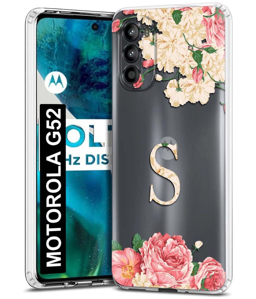     			Fashionury Multicolor Printed Back Cover Silicon Compatible For MOTOROLA g52 ( Pack of 1 )