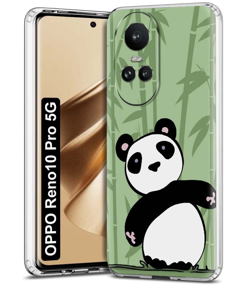     			Fashionury Multicolor Printed Back Cover Silicon Compatible For Oppo Reno 10 Pro ( Pack of 1 )