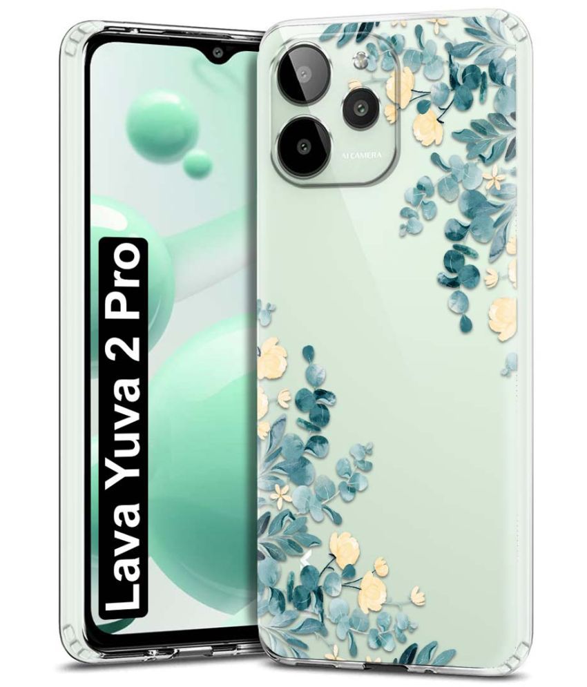     			Fashionury Multicolor Printed Back Cover Silicon Compatible For Lava YUVA 2 Pro ( Pack of 1 )