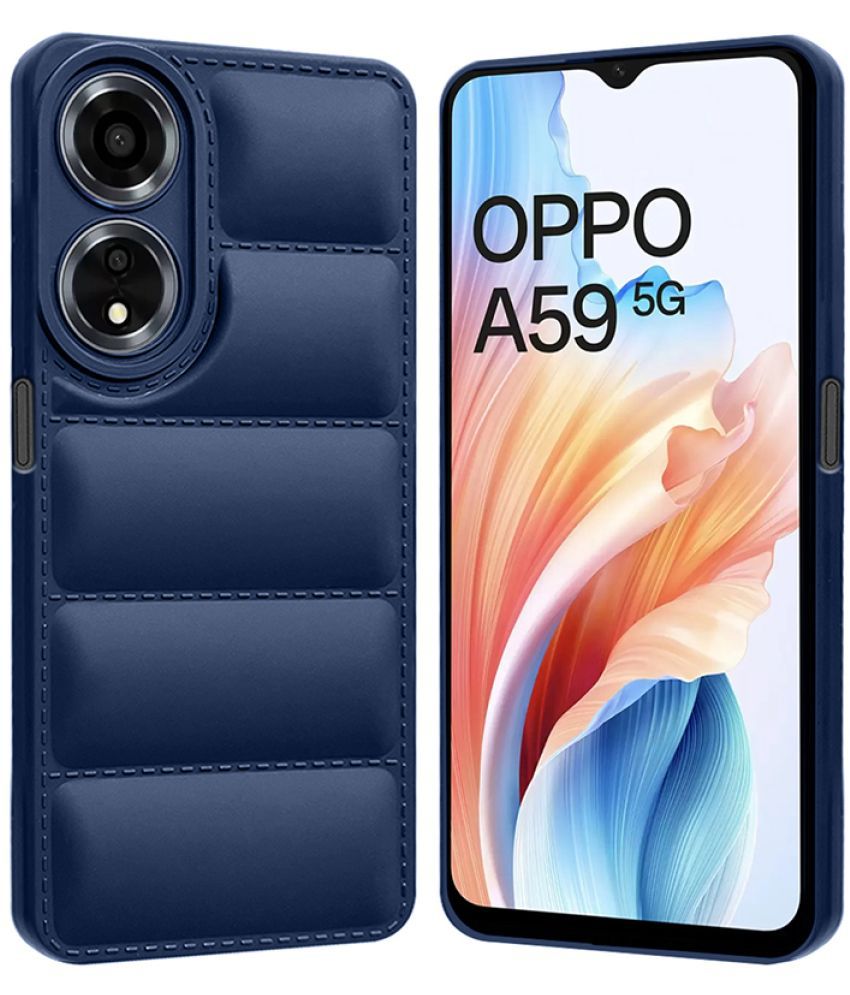     			Fashionury Plain Cases Compatible For Rubber Oppo A59 5G ( Pack of 1 )