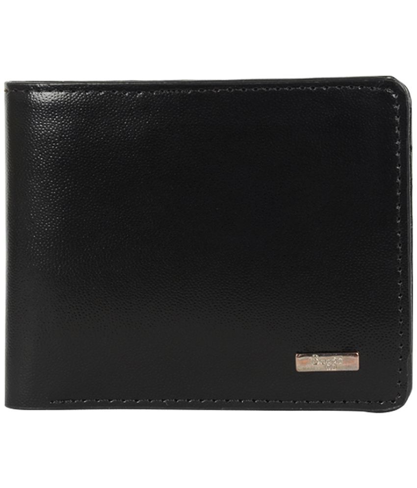     			Baggit Black PU Men's Regular Wallet ( Pack of 1 )
