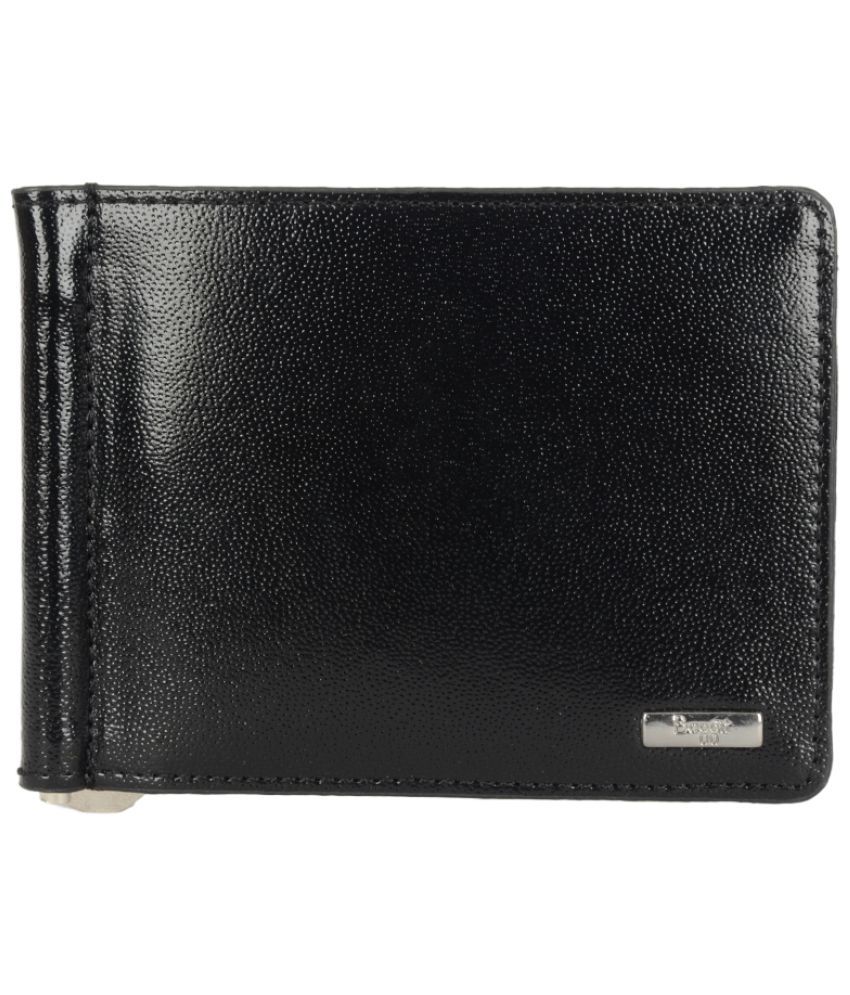     			Baggit Black PU Men's Regular Wallet ( Pack of 1 )