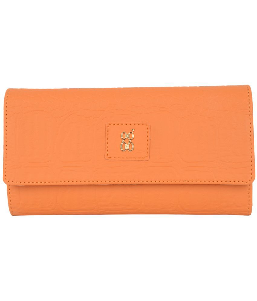     			Baggit Faux Leather Orange Women's Regular Wallet ( Pack of 1 )