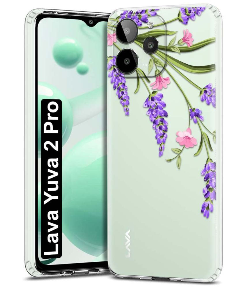     			Fashionury Multicolor Printed Back Cover Silicon Compatible For Lava YUVA 2 Pro ( Pack of 1 )