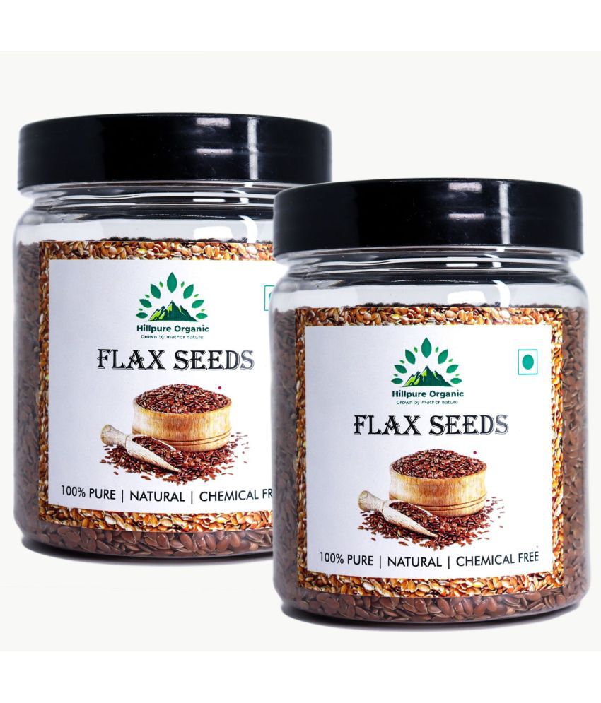     			Hillpure Organic Flax Seeds ( Pack of 2 )