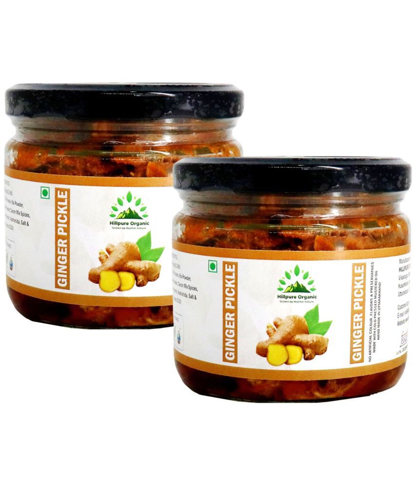     			Hillpure Organic Ginger Pickle Pickle 300 g Pack of 2