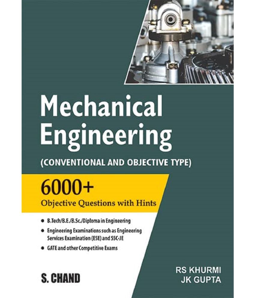     			MECHANICAL ENGINEERING (CONVENTIONAL AND OBJECTIVE TYPE) Unknown Binding – 3 December 2022