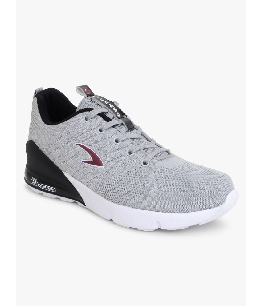     			Picaaso Grey Men's Sports Running Shoes