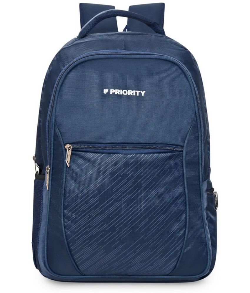     			Priority 36 Ltrs Navy Laptop Bags