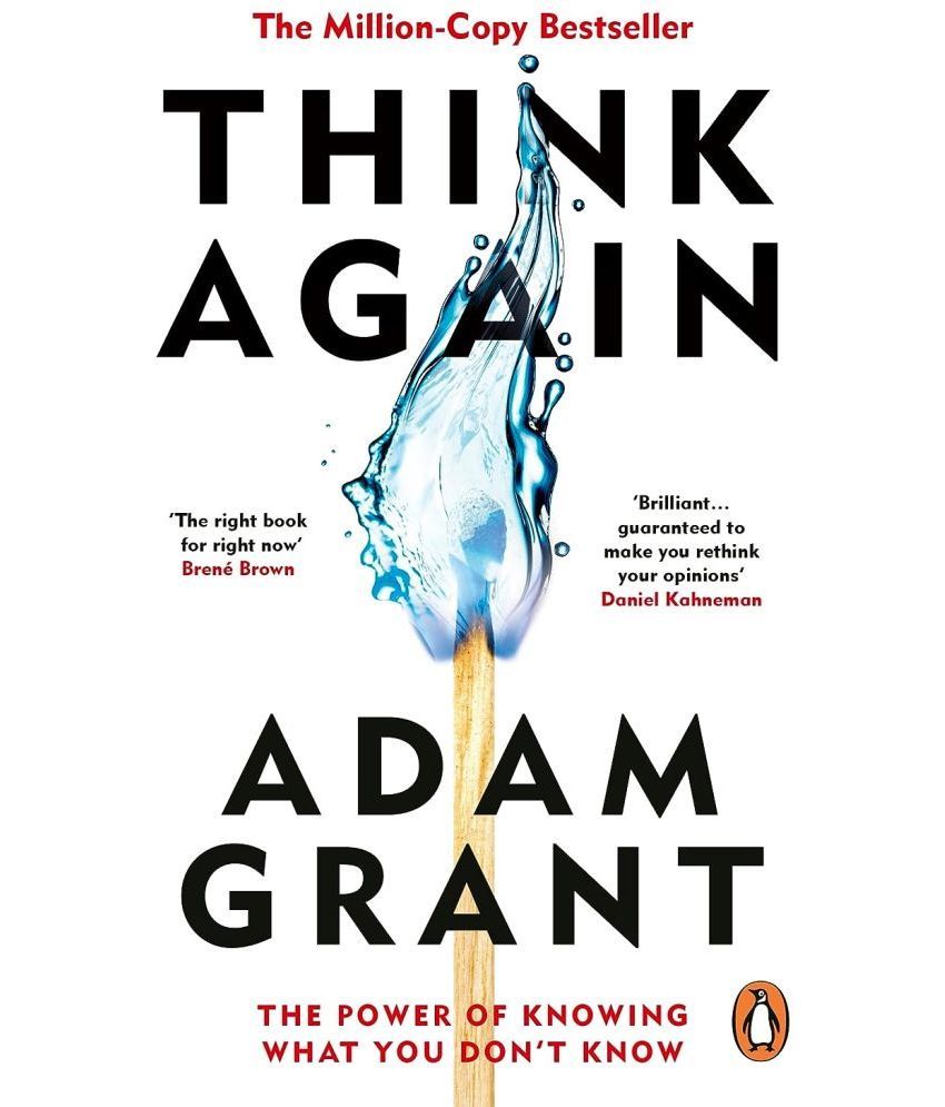     			Think Again: The Power of Knowing What You Don't Know By Adam Grant (English, Paperback)