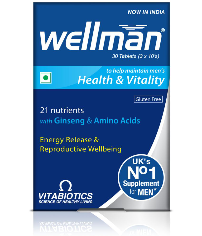     			Wellman Multivitamins For Men ( Pack of 1 )