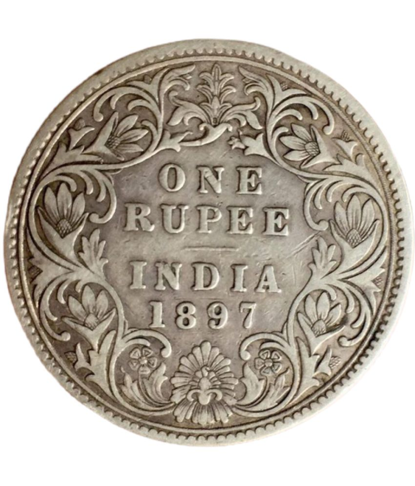     			one rupee 1897