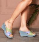 JM Looks Multicolor Women's Sandal Heels