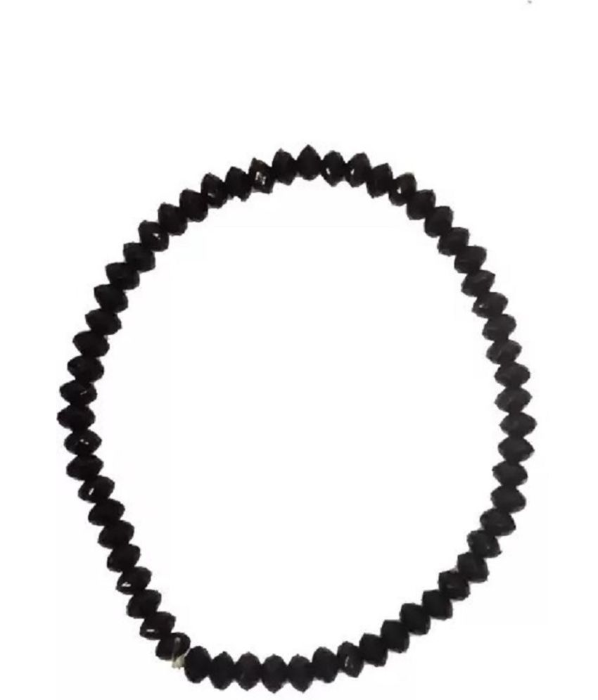     			Charms Black Anklets ( Pack of 1 )