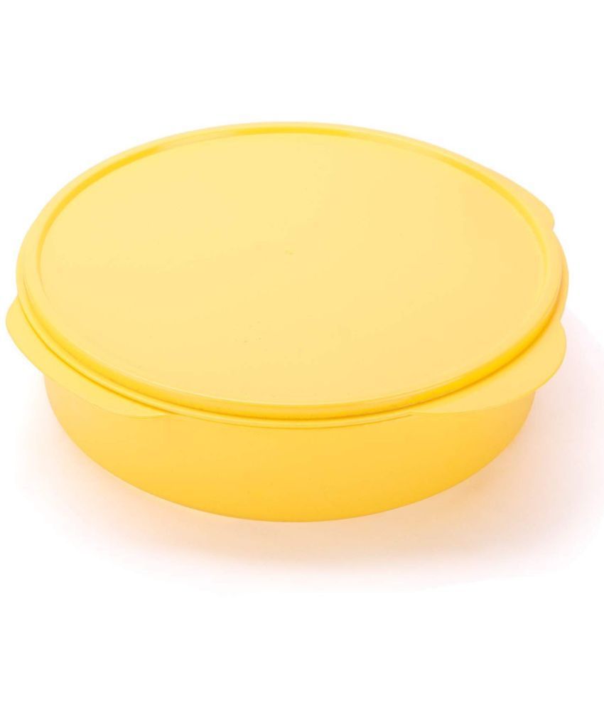     			Oliveware Plastic Yellow Spice Container ( Set of 1 )