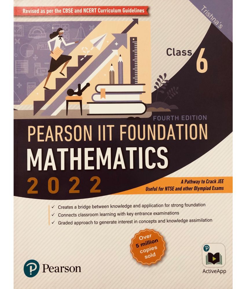     			Pearson IIT Foundation Mathematics Class 6