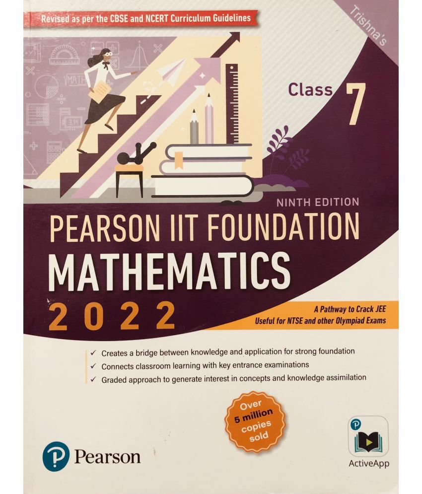     			Pearson Iit Foundation Mathematics Class 7