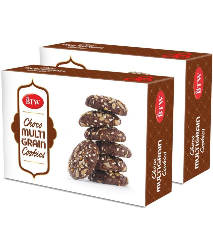     			BTW Choco Multigrain Cookies 200 g Pack of 2