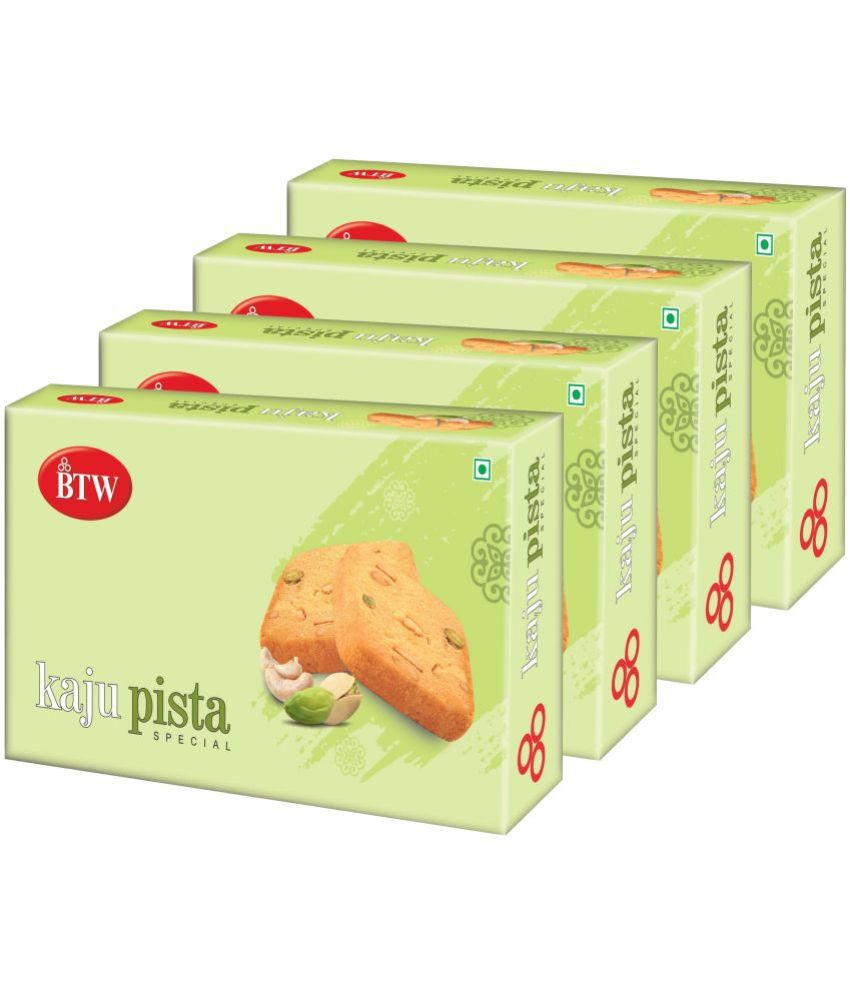     			BTW Kaju Pista Special Cookies 200 g Pack of 4
