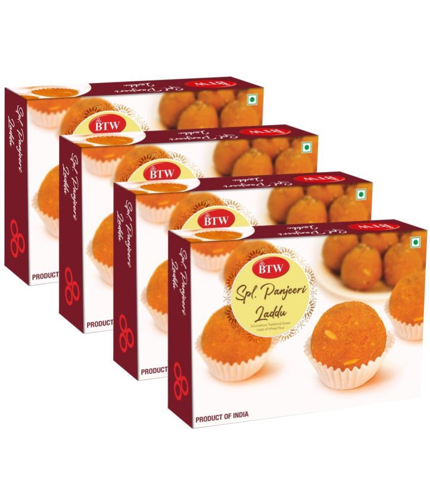     			BTW Panjiri Laddu 200 gm each Pack of 4