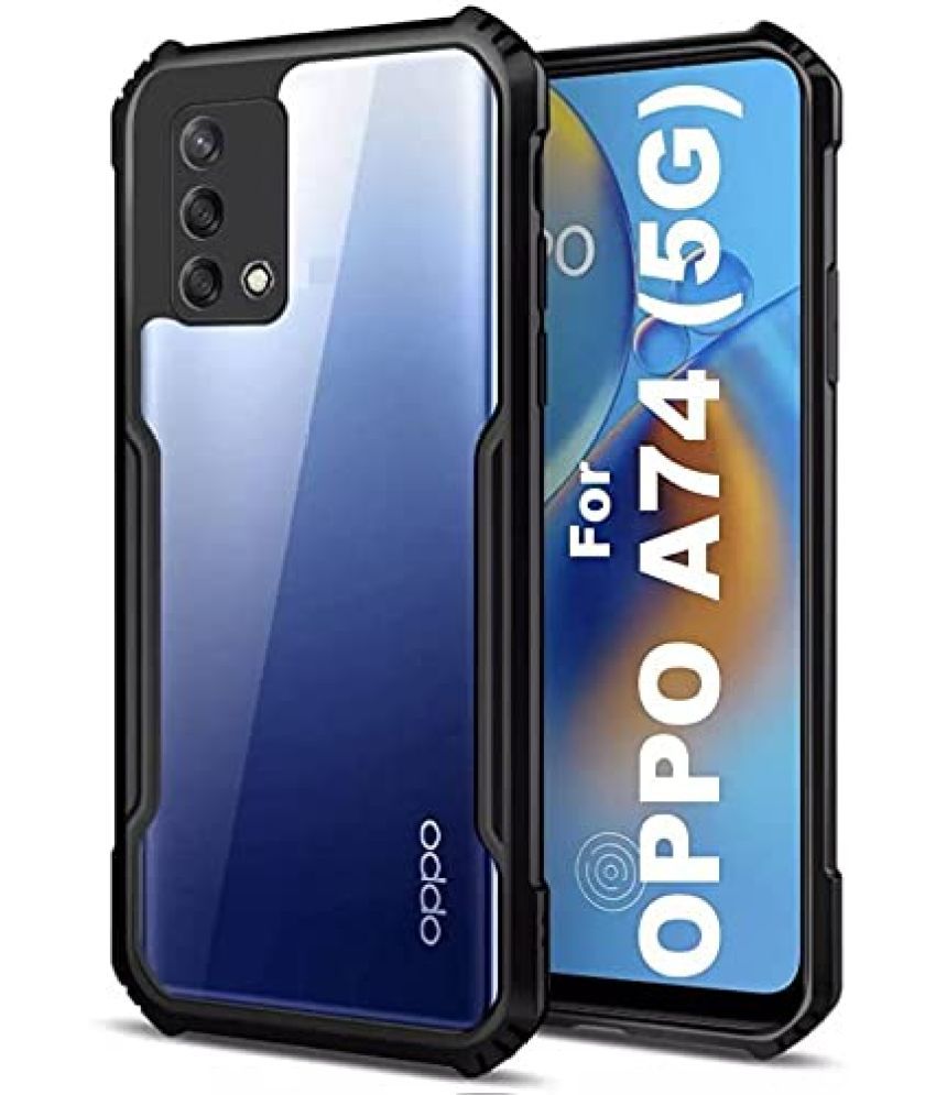     			Doyen Creations Shock Proof Case Compatible For Polycarbonate Oppo A74 5G ( Pack of 1 )