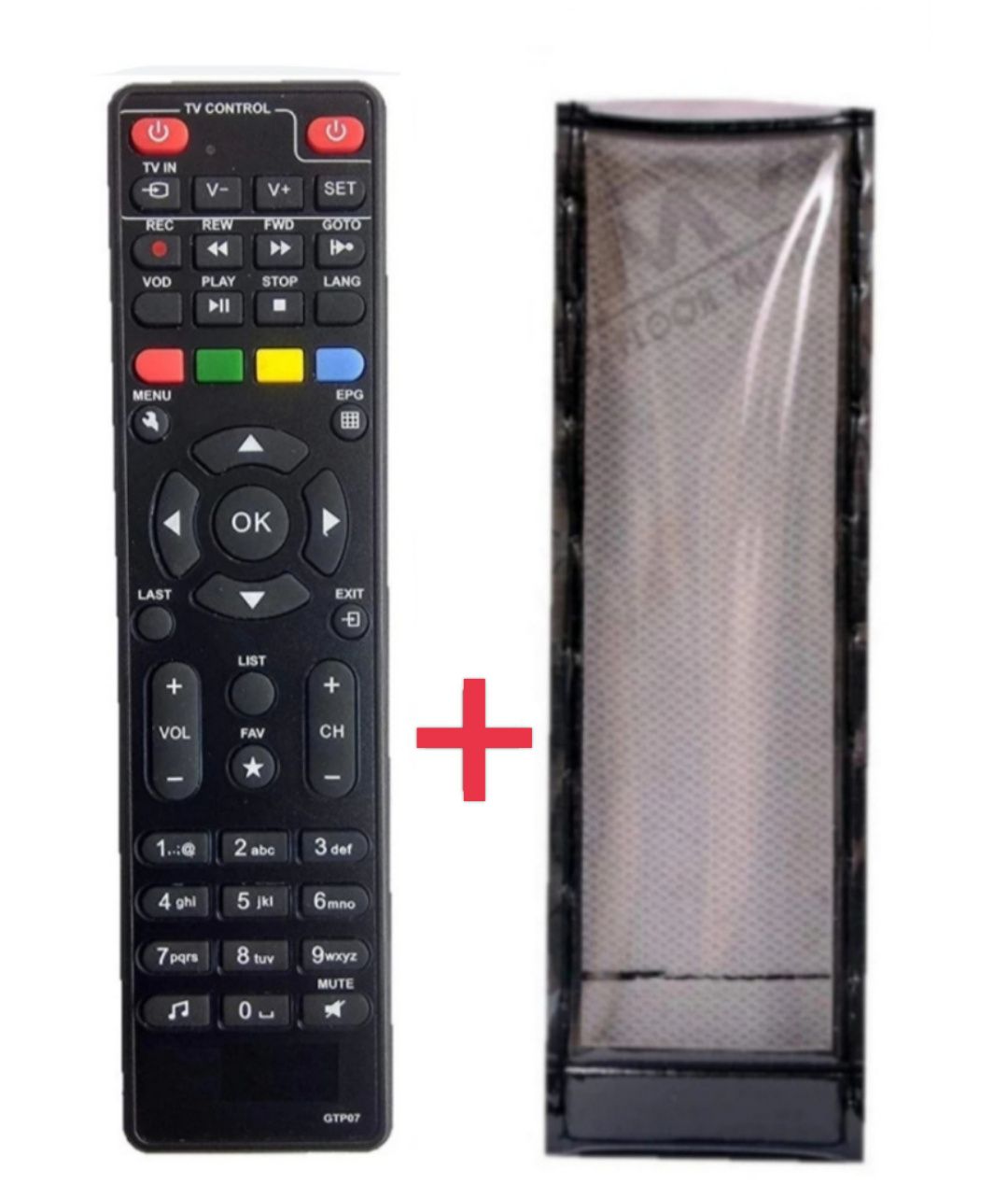     			SUGNESH C-22 New TvR-114  RC TV Remote Compatible with GTPL HD set top box