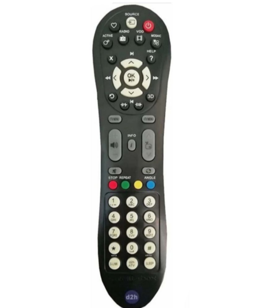     			SUGNESH New TvR-115 TV Remote Compatible with Videocon D2H HD