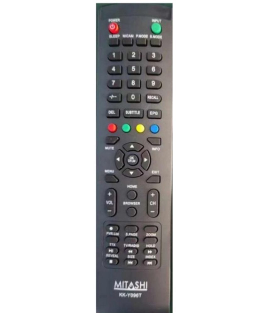     			SUGNESH New TvR-122 TV Remote Compatible with Mitashi Smart led/lcd