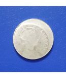 Extremely Rare Old V*i*c*t*o*r*i*a E*m*p*r*e*s*s 1892 One Rupee Silver Plated Error Lakhi Coin in Excellent UNC Condition