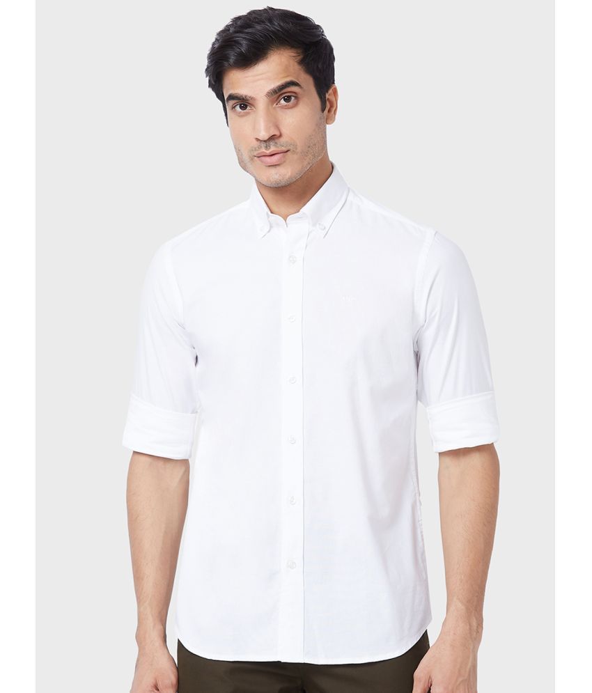     			Colorplus Cotton Regular Fit Full Sleeves Men's Casual Shirt - White ( Pack of 1 )