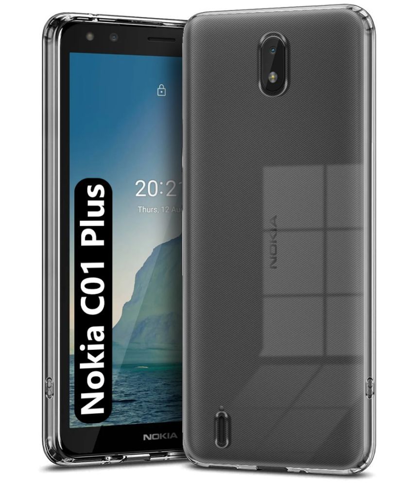     			Fashionury Plain Cases Compatible For Silicon Nokia C01 Plus ( Pack of 1 )